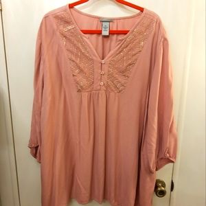 Catherines Pink Blouse